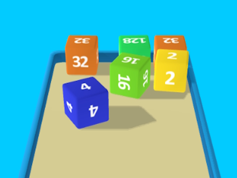 Igra 2048 Spajanje kocka  online
