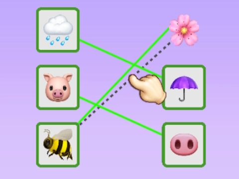 Igra Emoji slagalica Connect  online