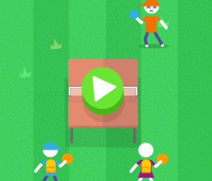 Igra Stickman ping pong 2  online