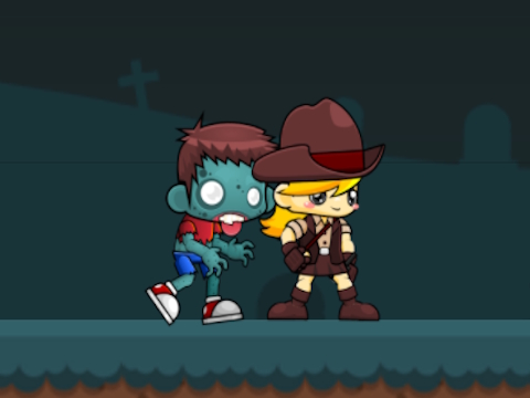 Igra Zombi Attack! Spasiti  online