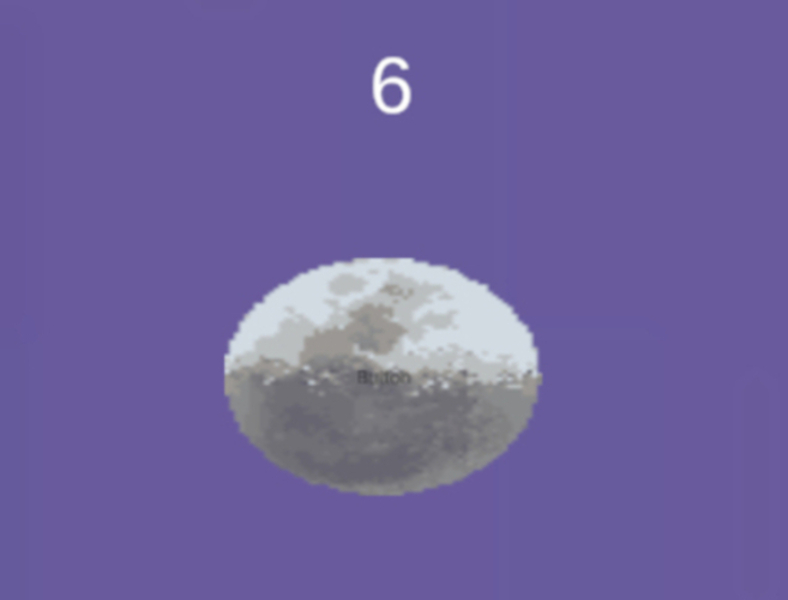 Igra Mjesec Clicker  online