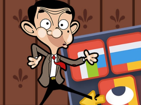Igra Gospodin Bean Puzzle  online