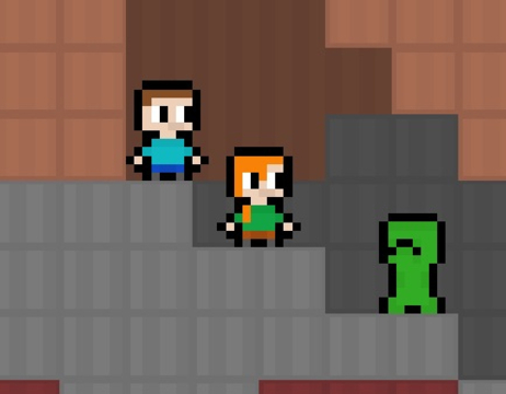 Igra Mcbros pixelcraft  online