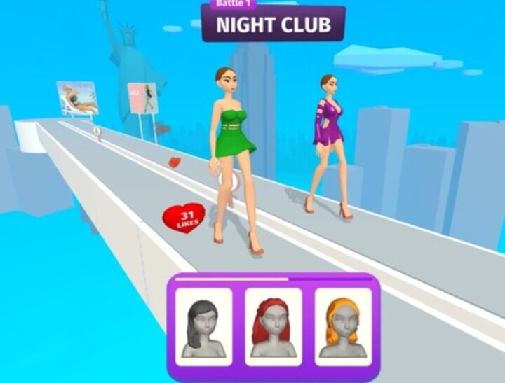 Igra Modna bitka  online