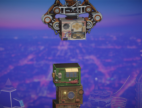 Igra Graditelj steampunk tornja  online