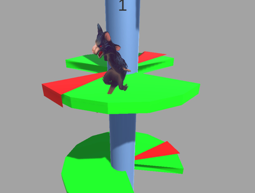 Igra Ratomilton Helix Jump  online