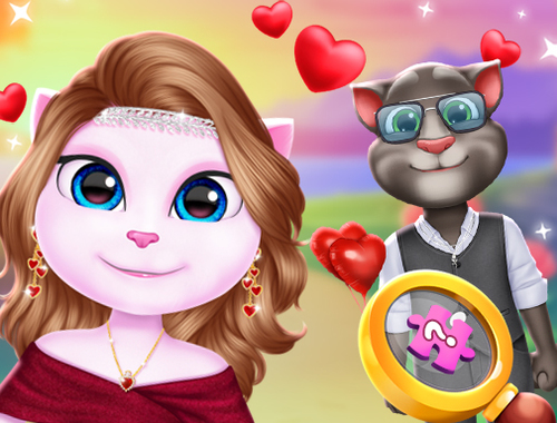 Igra Kitty par ljupki Valentine  online