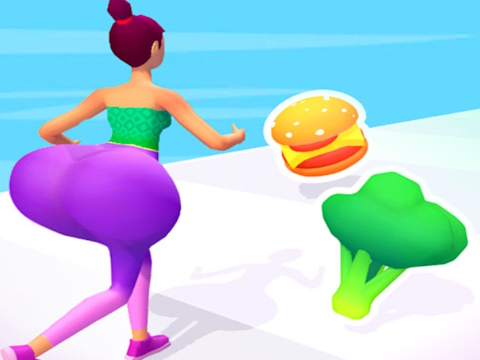 Igra Twerk! tjelesna utrka 3d  online
