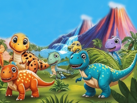 Igra Baby Dino planet  online