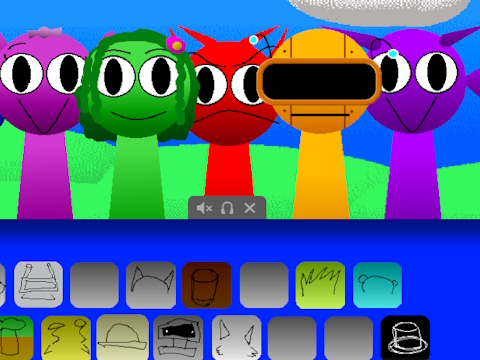 Igra Sprunka animirana  online