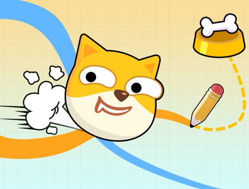 Igra Doge Rush crtaj zagonetku  online
