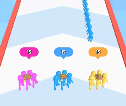 Igra Count Master Match Color Run  online
