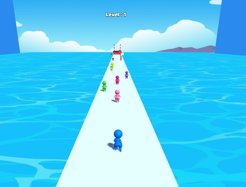 Igra Stickman Collect Run  online