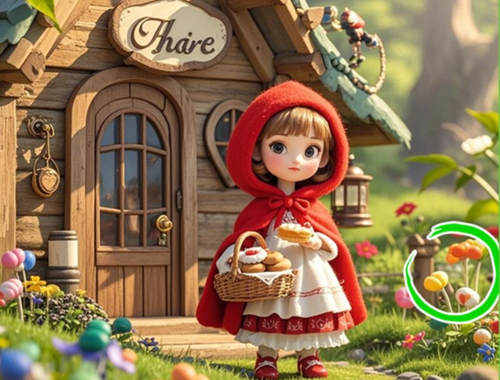 Igra Pronađite razlike: Granny Wolf  online