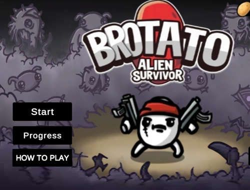 Igra Brotato vanzemaljac Survivor  online