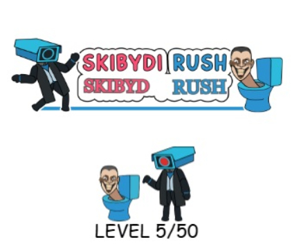 Igra Skibydi Rush  online