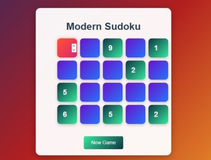 Igra Moderni Sudoku  online