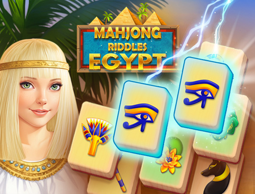 Igra Mahjong Riddles: Egipat  online