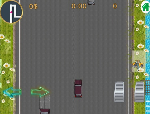 Igra Kabinski automobil - vožnja taksijem i preuzimanje putnika  online