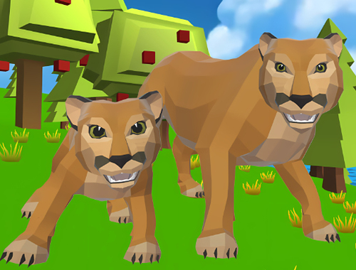 Igra Cougar Simulator: velike mačke  online