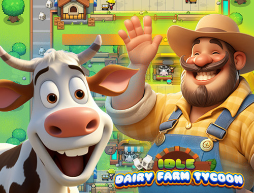 Igra Idle Dairy Farm Tycoon  online