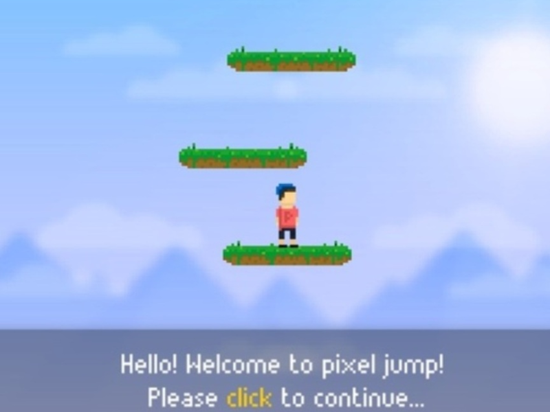 Igra Piksel skok ultimate  online