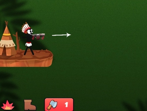 Igra Stickman Arrow Battle  online