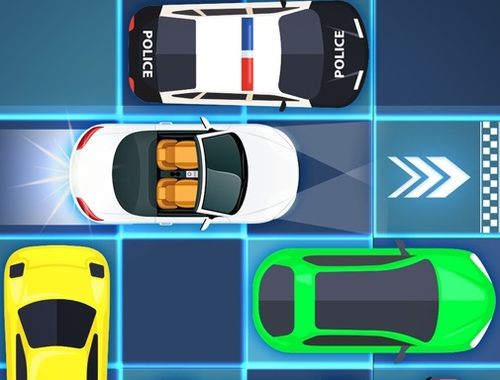 Igra Mega zagonetka za parkiranje automobila za bijeg  online