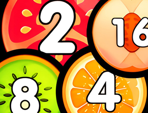 Igra Spajanje kuglica Shooter 2048 Povežite voće  online