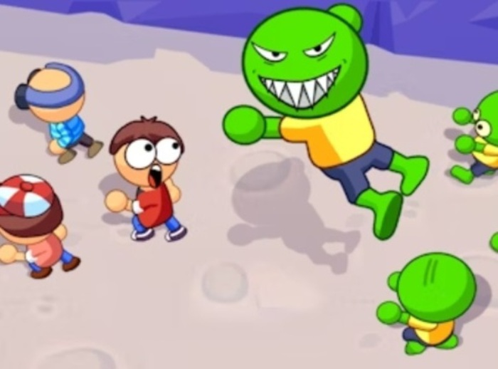 Igra Zombi gužva i spajanje  online