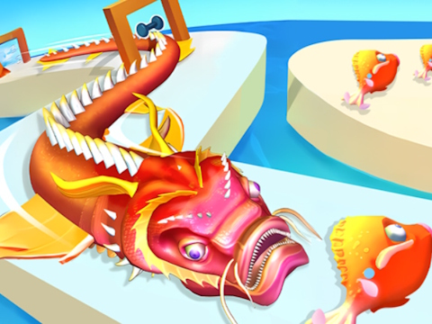 Igra Evolucija ribe 3d  online