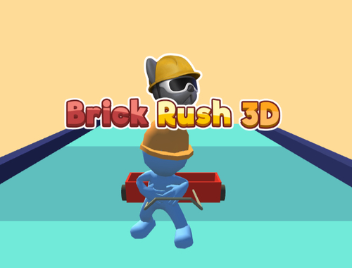 Igra Brick Rush 3d  online
