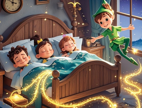 Igra Pronađite razlike: Peter Pan  online