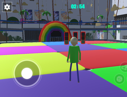 Igra Granny vs Baldi i djed horor  online