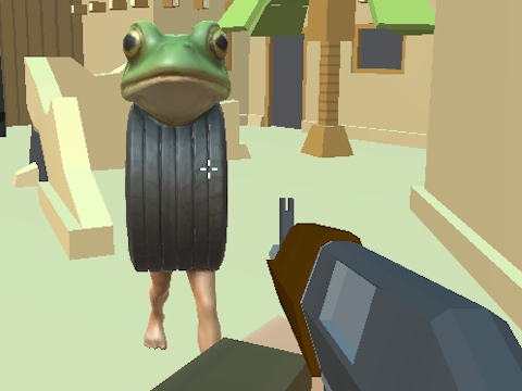 Igra Talijanske životinje mozga napadaju 3d  online