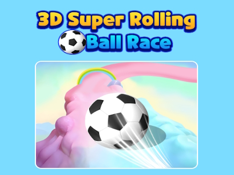 Igra 3D utrka super valjanja lopte  online