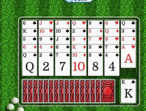 Igra Pasijans golf  online
