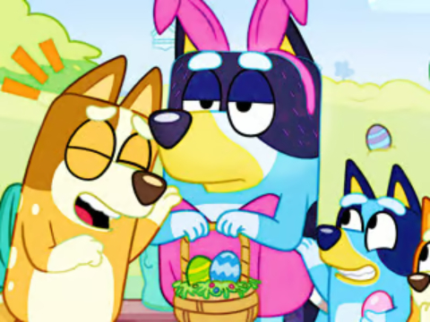 Igra Zagonetka: Bluey Uskrs  online