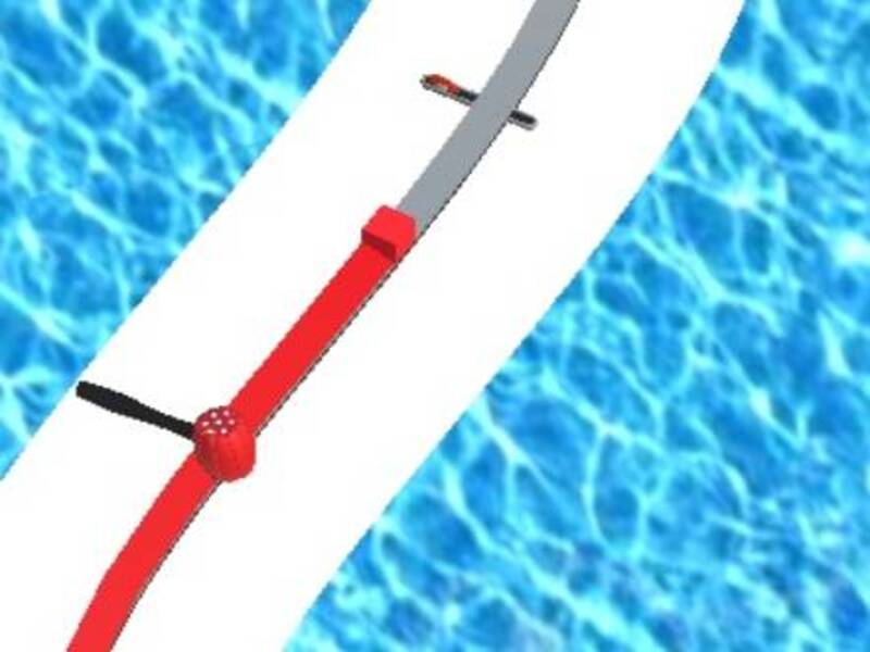 Igra Cvjetni put 3D linija: Nacrtajte igru glave i bacite online