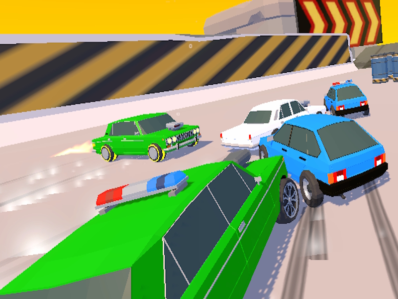 Igra Turbo VAZ: Crtane utrke online