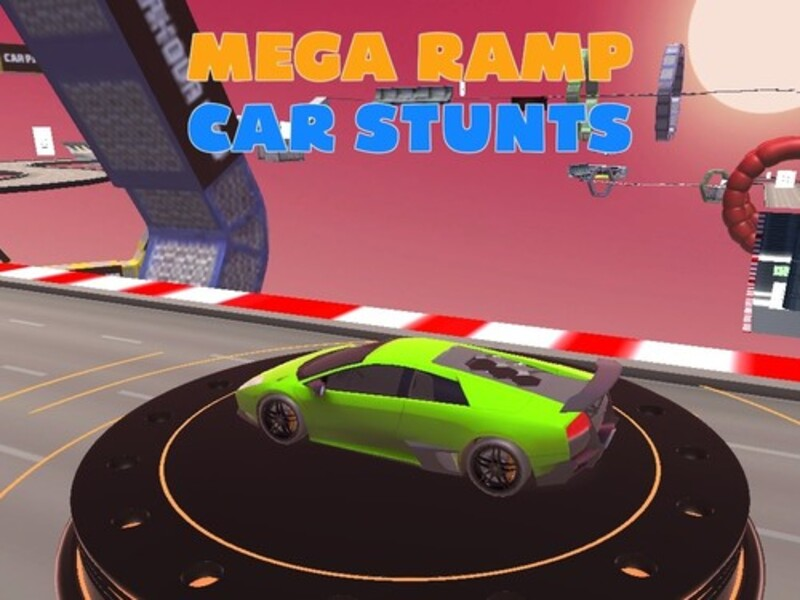 Igra Mega rampa: Automobili na automobilima online