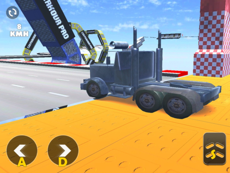 Igra Simulator kamiona: Ekstremni trik online