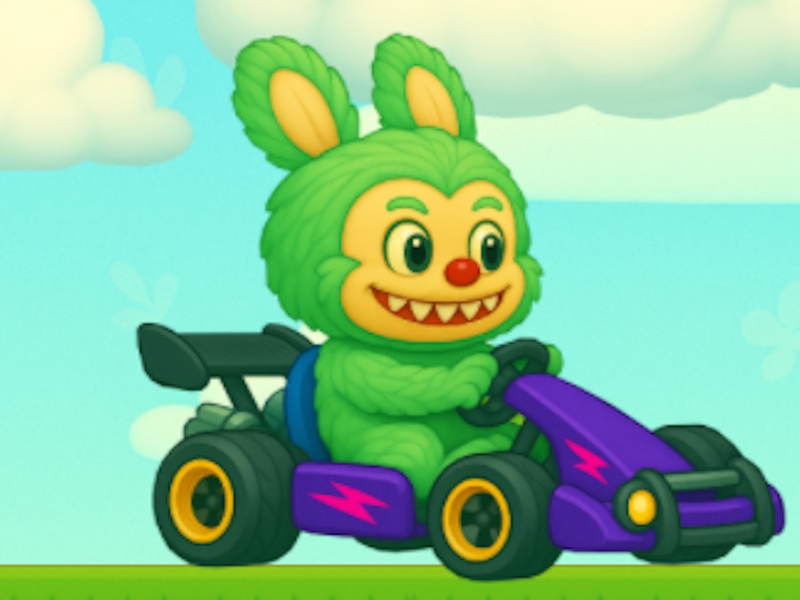 Igra Labububa karting online