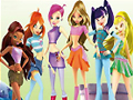 Igra Zbirka slagalica Winx Club  online