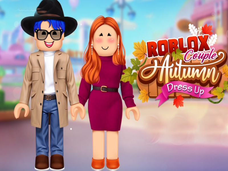 Igra ROBLOX: jesenske odjeće za paru online