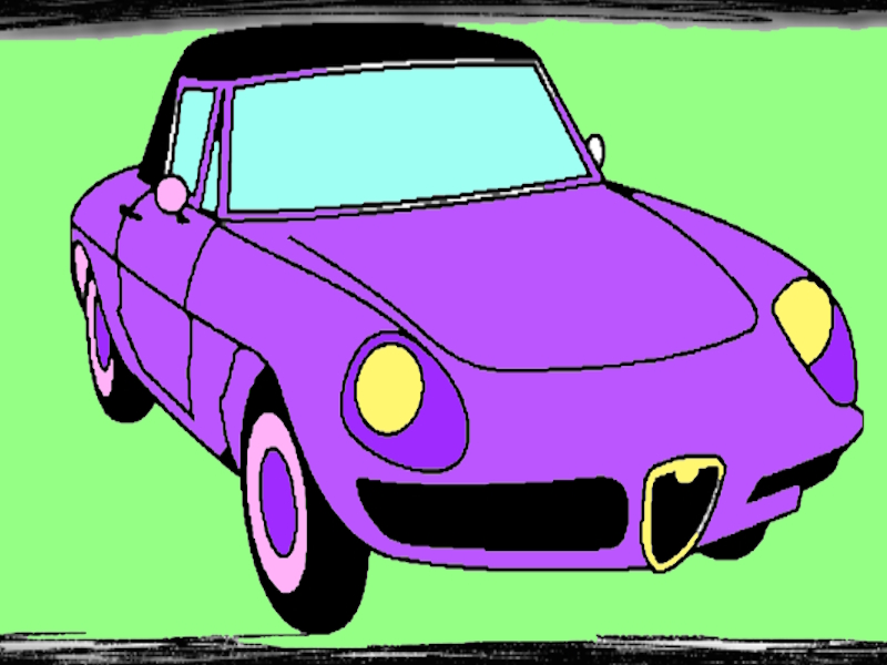 Igra Bojanje alfa romeo online