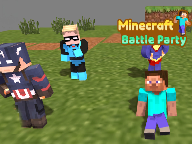 Igra Minecraft Party s borbom online