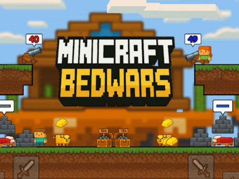 Igra Minecraft krevet ratovi online