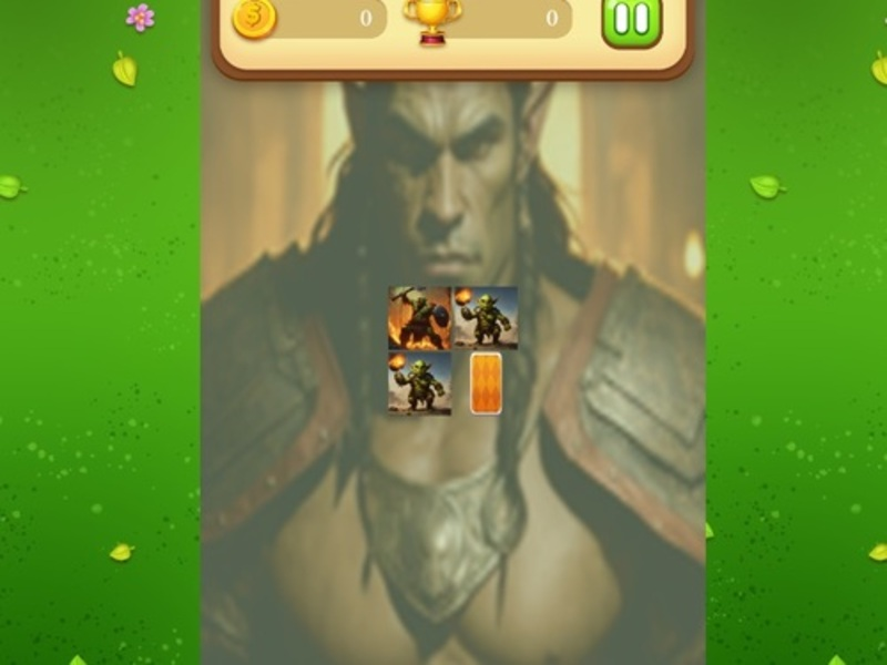 Igra Orcs: memorija podudaranje online