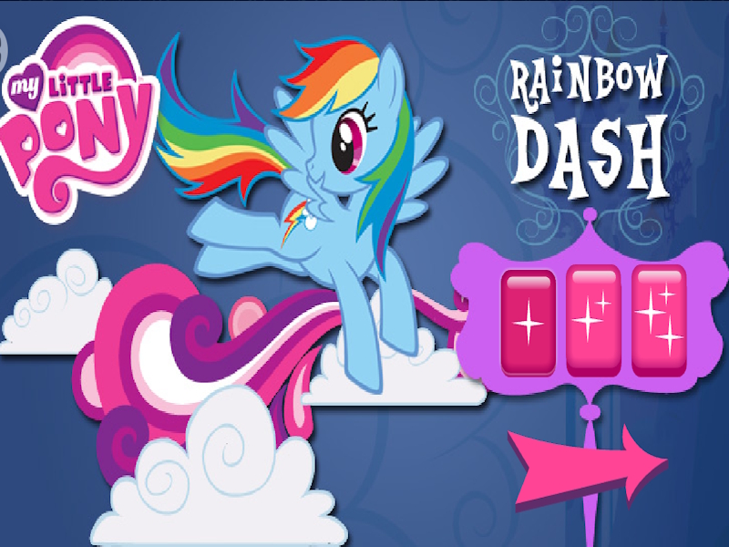 Igra Cloud Blow of Rainbow crtica online